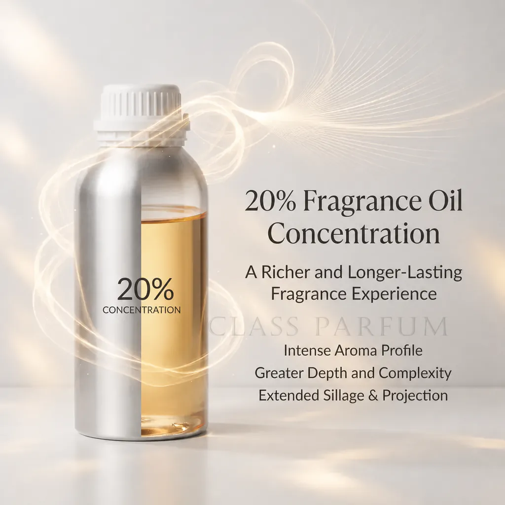 Class Parfum 20 percent fragrance concentration detail