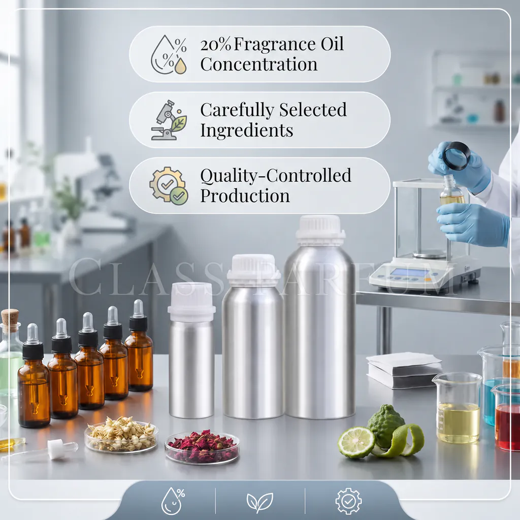 Class Parfum own Shenzhen fragrance factory quality control