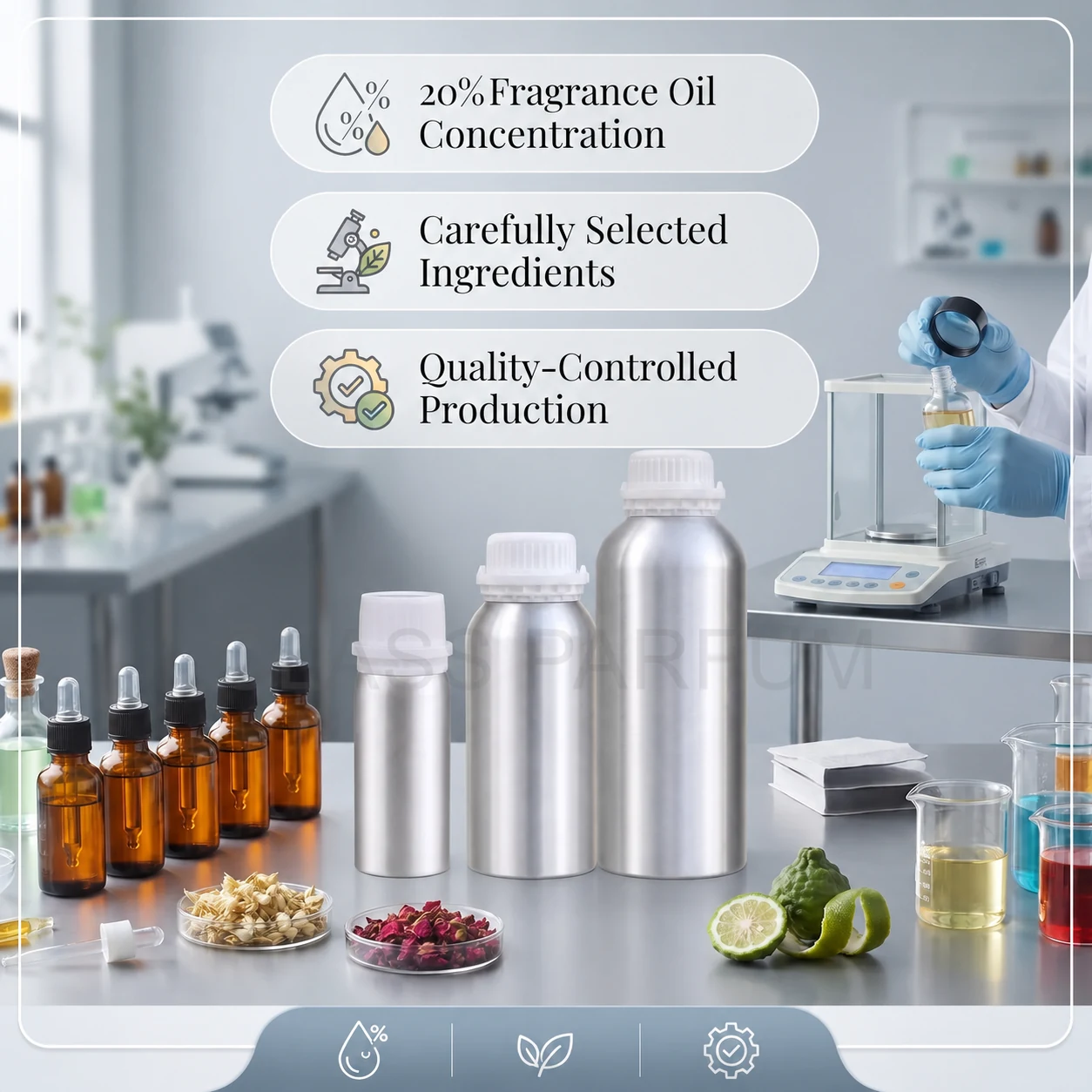 Class Parfum own Shenzhen fragrance factory quality control